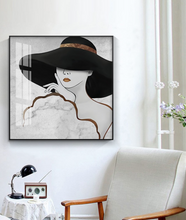Load image into Gallery viewer, Arna&#39;s Luxury Painting Collection - Nordic Stylish Lady Painting
