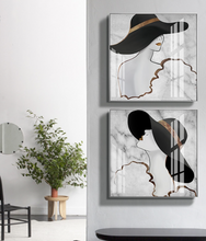Load image into Gallery viewer, Arna&#39;s Luxury Painting Collection - Nordic Stylish Lady Painting
