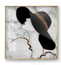 Load image into Gallery viewer, Arna&#39;s Luxury Painting Collection - Nordic Stylish Lady Painting

