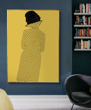 Load image into Gallery viewer, Arna&#39;s Luxury Painting Collection - Nordic Retro Woman Hat Painting
