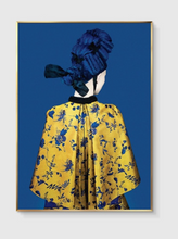 Load image into Gallery viewer, Arna&#39;s Luxury Painting Collection - Nordic Retro Woman Hat Painting
