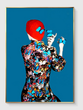 Load image into Gallery viewer, Arna&#39;s Luxury Painting Collection - Nordic Retro Woman Hat Painting
