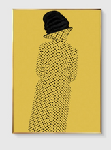 Load image into Gallery viewer, Arna&#39;s Luxury Painting Collection - Nordic Retro Woman Hat Painting
