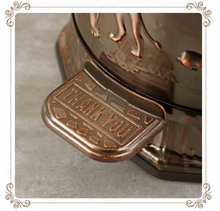 Load image into Gallery viewer, &quot;Arna Royal Vintage Collection&quot;  Luxury Pedal Golden Range 6L Trash Rubbish Bin
