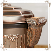 Load image into Gallery viewer, &quot;Arna Royal Vintage Collection&quot;  Luxury Pedal Golden Range 6L Trash Rubbish Bin
