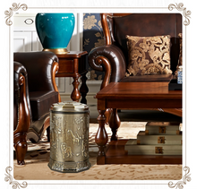 Load image into Gallery viewer, &quot;Arna Royal Vintage Collection&quot;  Luxury Pedal Golden Range 6L Trash Rubbish Bin
