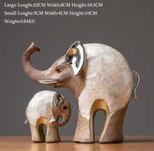 Load image into Gallery viewer, &quot;Arna Lisa&quot; Luxury Natures Finest Collection - Resin Elephants Sculptures
