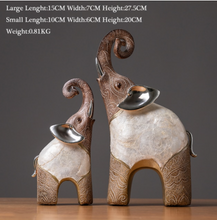Load image into Gallery viewer, &quot;Arna Lisa&quot; Luxury Natures Finest Collection - Resin Elephants Sculptures
