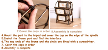 Load image into Gallery viewer, &quot;Arna Lisa&quot; Luxury Victorian Collection - Classical Retro Ferris Wheel Photo Frames
