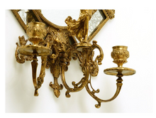 Load image into Gallery viewer, &quot;Arna Lisa&quot; Luxury Vintage Finest Collection - Golden Mirror and Candle Stick Holder
