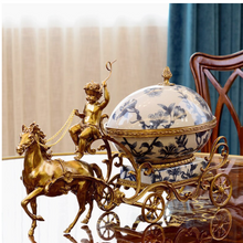 Load image into Gallery viewer, &quot;Arna Lisa&quot; Luxury Vintage Finest Collection - Golden Horse and Kart
