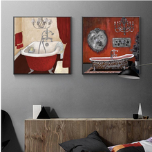 Load image into Gallery viewer, Arna&#39;s Luxury Painting Collection - Modern/Vintage French Style Victorian Bathtub - Many Styles
