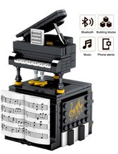 Load image into Gallery viewer, Architecture Series Building Blocks - Speaker APP Grand Piano with Motor Keizer Model
