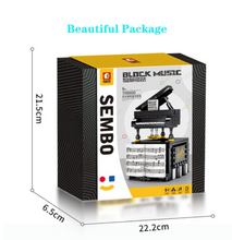 Load image into Gallery viewer, Architecture Series Building Blocks - Speaker APP Grand Piano with Motor Keizer Model
