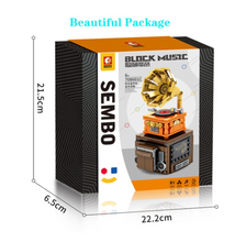 Load image into Gallery viewer, Architecture Series Building Blocks - Speaker APP Grand Piano with Motor Keizer Model
