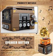 Load image into Gallery viewer, Architecture Series Building Blocks - Speaker APP Grand Piano with Motor Keizer Model
