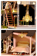 Load image into Gallery viewer, Architecture Series Building Blocks - French Boutique Big Doll House Furniture Miniature Building Kits DIY Dollhouse Kit Villa
