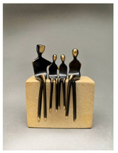 Load image into Gallery viewer, Arna&#39;s Luxury Painting Collection - Abstract Metal Figure Statue Modern Man Sculpture

