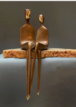Load image into Gallery viewer, Arna&#39;s Luxury Painting Collection - Abstract Metal Figure Statue Modern Man Sculpture
