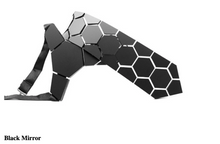 Load image into Gallery viewer, Designer Business Tie - 7 Colours -  Mirror Plexiglass Hexagonal Business Gift
