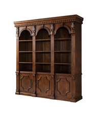 Load image into Gallery viewer, &quot;Arna Royal Victorian Collection&quot; Luxury Plus Furniture - Exquisite Antique Bookcase Wall Unit

