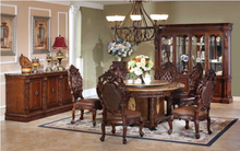 Load image into Gallery viewer, &quot;Arna Royal Victorian Collection&quot; Luxury Plus Furniture - Exquisite Dining Table 1.6m &amp; Chairs Marble
