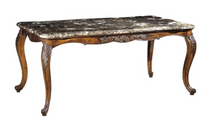 Load image into Gallery viewer, &quot;Arna Royal Victorian Collection&quot; Luxury Plus Furniture - Exquisite Royal Antique Dining Table &amp; Chairs x6 Marble

