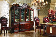 Load image into Gallery viewer, &quot;Arna Royal Victorian Collection&quot; Luxury Plus Furniture - Exquisite Dining Table 1.8 Marble &amp; Chairs x6
