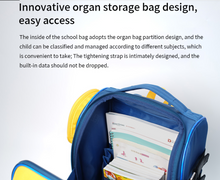 Load image into Gallery viewer, &quot;Arna&#39;s Designer School Bags&quot; New Product! Lighten Up Primary Flip Large-capacity Waterproof Bag
