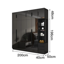 Load image into Gallery viewer, &quot;Arna Royal LUXURY Collection&quot; Luxury Plus Furniture - Exquisite Wardrobe Dark
