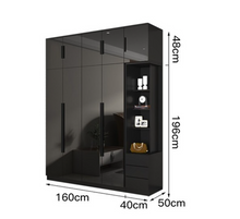 Load image into Gallery viewer, &quot;Arna Royal LUXURY Collection&quot; Luxury Plus Furniture - Exquisite Wardrobe Dark
