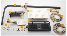Load image into Gallery viewer, &quot;Arna&quot; Collection - Modern Rainfall Shower Head Mixer Set with thermostat
