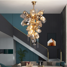 Load image into Gallery viewer, &quot;Arna&#39;s Luxury  Collection&quot; Chandelier 80cm x 135cm Luxury Blown Glass
