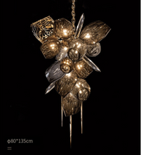 Load image into Gallery viewer, &quot;Arna&#39;s Luxury  Collection&quot; Chandelier 80cm x 135cm Luxury Blown Glass
