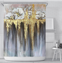 Load image into Gallery viewer, Luxury Shower Curtain Waterproof Bath Curtain Washable Cloth
