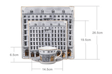 Load image into Gallery viewer, &quot;Arna Lisa&quot; Royal Collection - Luxury 24 Piece Bone China Dinnerware for 6 Gold/Silver
