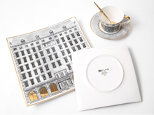 Load image into Gallery viewer, &quot;Arna Lisa&quot; Royal Collection - Luxury 24 Piece Bone China Dinnerware for 6 Gold/Silver

