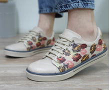 Load image into Gallery viewer, Digital Print Colourful Patterned Women&#39;s Sports Shoes
