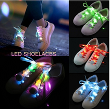 Load image into Gallery viewer, Glow in the Dark Light up Shoe Laces LED - Many Colours/Sizes - NEW ARRIVAL
