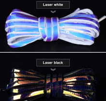 Load image into Gallery viewer, Trendy Fluorescent Reflective Shoe Laces - Many Colours/Sizes - NEW ARRIVAL
