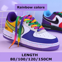 Load image into Gallery viewer, Colourful Rainbow Shoe Laces - Many Colours/Sizes - NEW ARRIVAL
