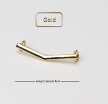 Load image into Gallery viewer, Gold &amp; Silver Metal Buckle Charms for Shoe Laces  - NEW ARRIVAL
