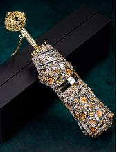 Load image into Gallery viewer, &quot;Arna Collection&quot; Designer Exquisite Umbrella Floral Design Compact - Highest Quality
