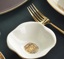 Load image into Gallery viewer, &quot;Arna Lisa&quot; Royal Collection - Luxury 60 Piece Ceramic Dinnerware

