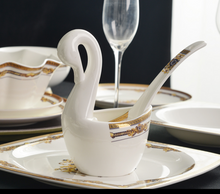 Load image into Gallery viewer, &quot;Arna Lisa&quot; Royal Collection - Luxury 60 Piece Ceramic Dinnerware
