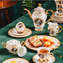 Load image into Gallery viewer, &quot;Arna Lisa&quot; Royal Collection - Luxury Bone China Tea/Coffee Set - Gift Boxed
