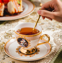Load image into Gallery viewer, &quot;Arna Lisa&quot; Royal Collection - Luxury Bone China Tea/Coffee Set - Gift Boxed
