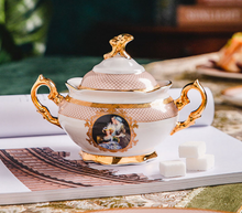 Load image into Gallery viewer, &quot;Arna Lisa&quot; Royal Collection - Luxury Bone China Tea/Coffee Set - Gift Boxed
