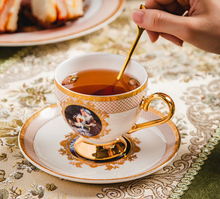 Load image into Gallery viewer, &quot;Arna Lisa&quot; Royal Collection - Luxury Bone China Tea/Coffee Set - Gift Boxed
