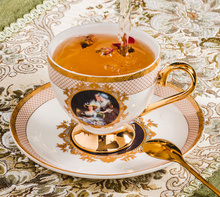 Load image into Gallery viewer, &quot;Arna Lisa&quot; Royal Collection - Luxury Bone China Tea/Coffee Set - Gift Boxed
